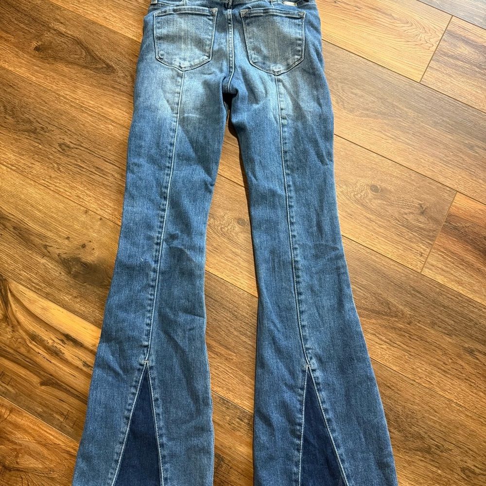 KanCan Stylish Blue Flared Women Jeans